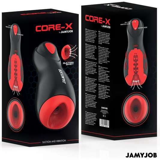 JAMYJOB - CORE-X MASTURBADOR AUTOMTICO 5 MODOS ONDAS ESTIMULADORAS Y VIBRACIÓN - Nuvica