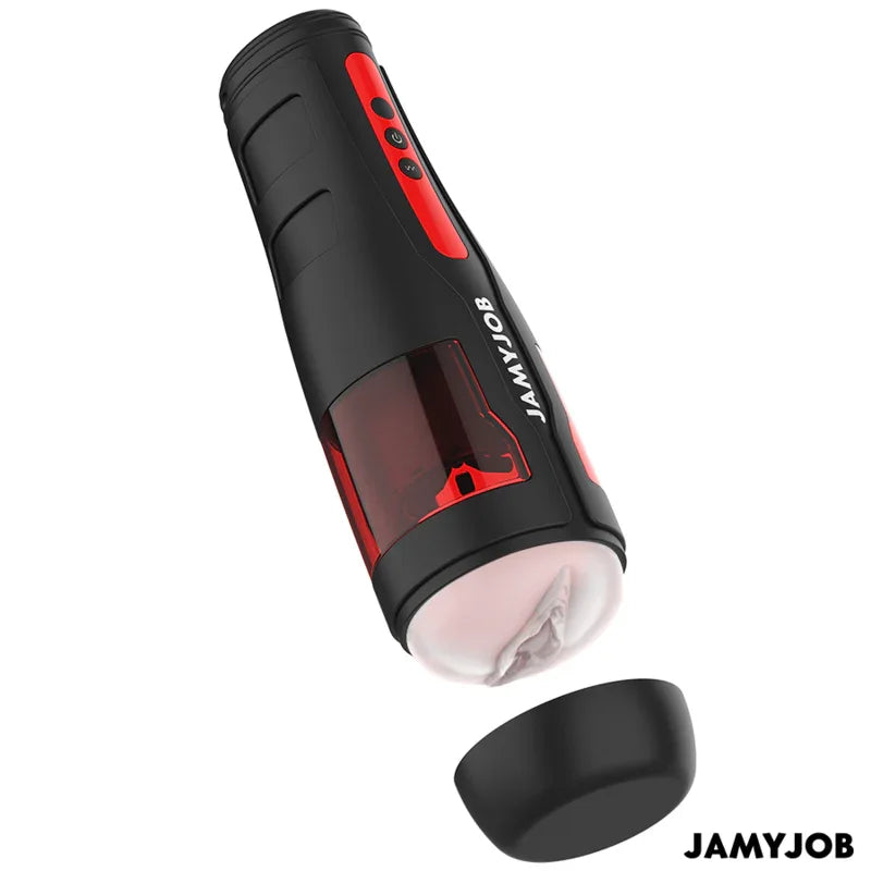 JAMYJOB - CYCLONE MASTURBADOR VAGINA AUTOMÁTICO 10 MODOS ROTACIÓN Y EMPUJE - Nuvica