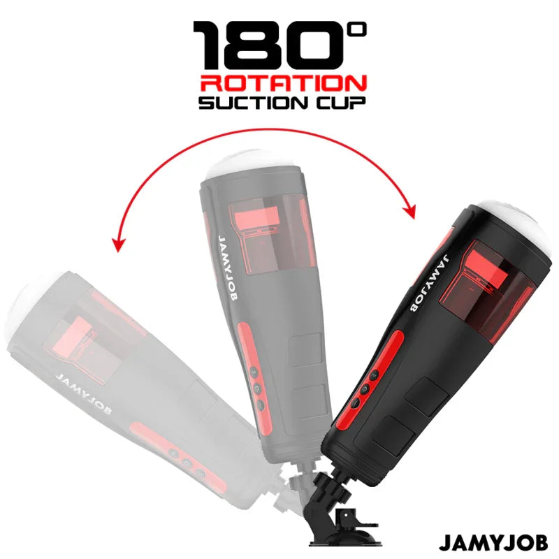 JAMYJOB - CYCLONE MASTURBADOR VAGINA AUTOMÁTICO 10 MODOS ROTACIÓN Y EMPUJE - Nuvica