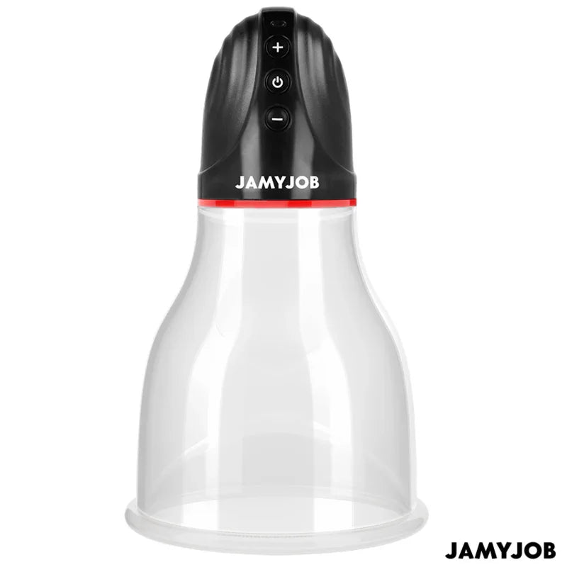 JAMYJOB - XPAND LITE BOMBA AUTOMTICA DE TESTÍCULOS 3 NIVELES DE ONDAS ESTIMULADORAS GRIS - Nuvica