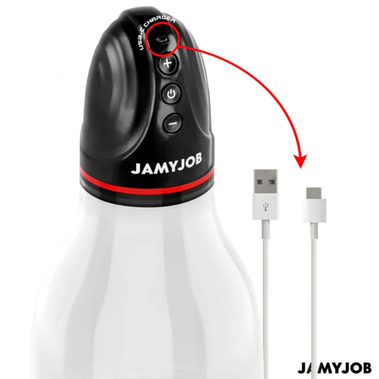 JAMYJOB - XPAND LITE BOMBA AUTOMTICA DE TESTÍCULOS 3 NIVELES DE ONDAS ESTIMULADORAS GRIS - Nuvica