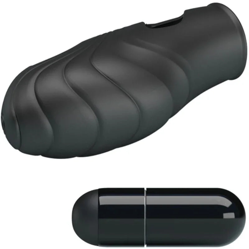 PRETTY LOVE - LICH VIBRADOR DE DEDO SILICONA NEGRO - Nuvica