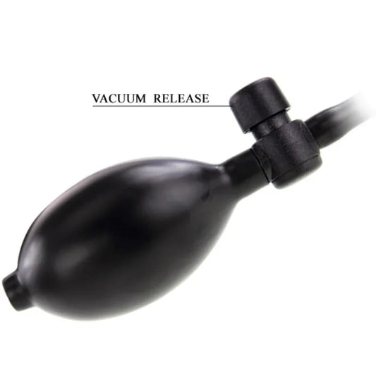 PRETTY LOVE - PLUG ANAL INFLABLE NEGRO - Nuvica