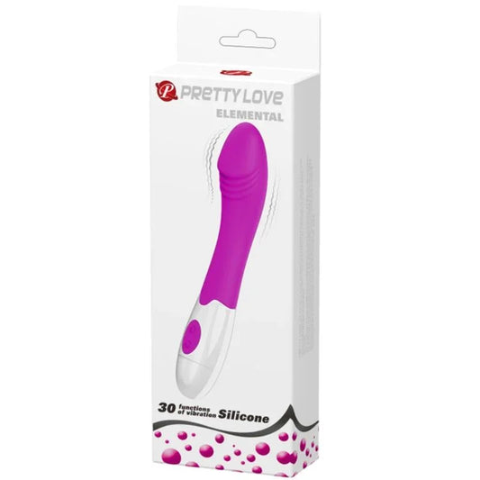 PRETTY LOVE - ELEMENTAL VIBRADOR 30 MODOS DE VIBRACIÓN MORADO - Nuvica