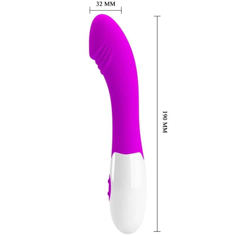 PRETTY LOVE - ELEMENTAL VIBRADOR 30 MODOS DE VIBRACIÓN MORADO - Nuvica