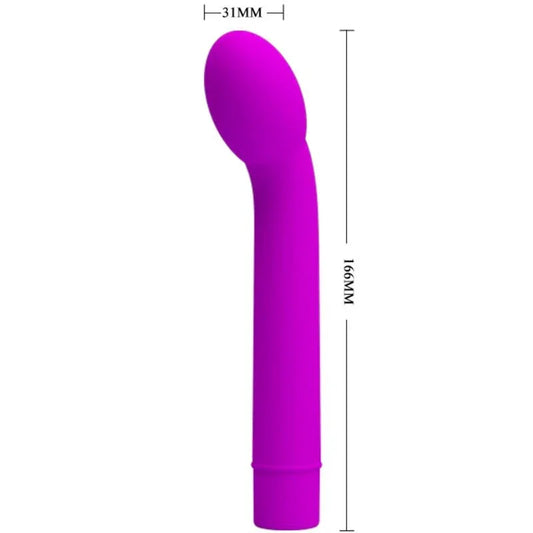 PRETTY LOVE - LOGAN VIBRADOR PUNTO G 10 VIBRACIONES MORADO - Nuvica
