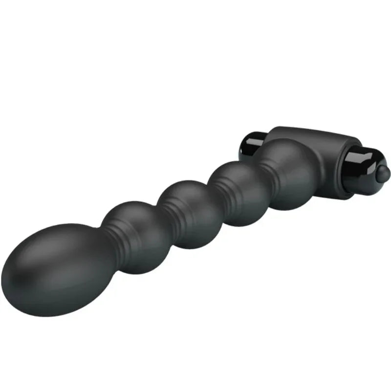 PRETTY LOVE - LYNN PLUG ANAL SILICONA 10 VIBRACIONES NEGRO - Nuvica