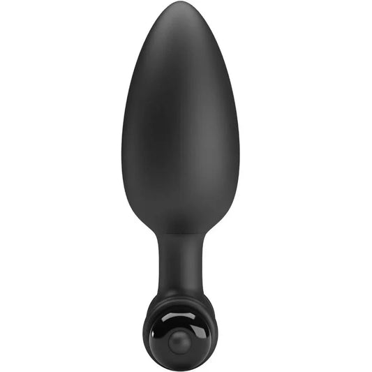 PRETTY LOVE - VIBRA BUTT PLUG 2 PLUG ANAL 10 VIBRACIONES NEGRO - Nuvica