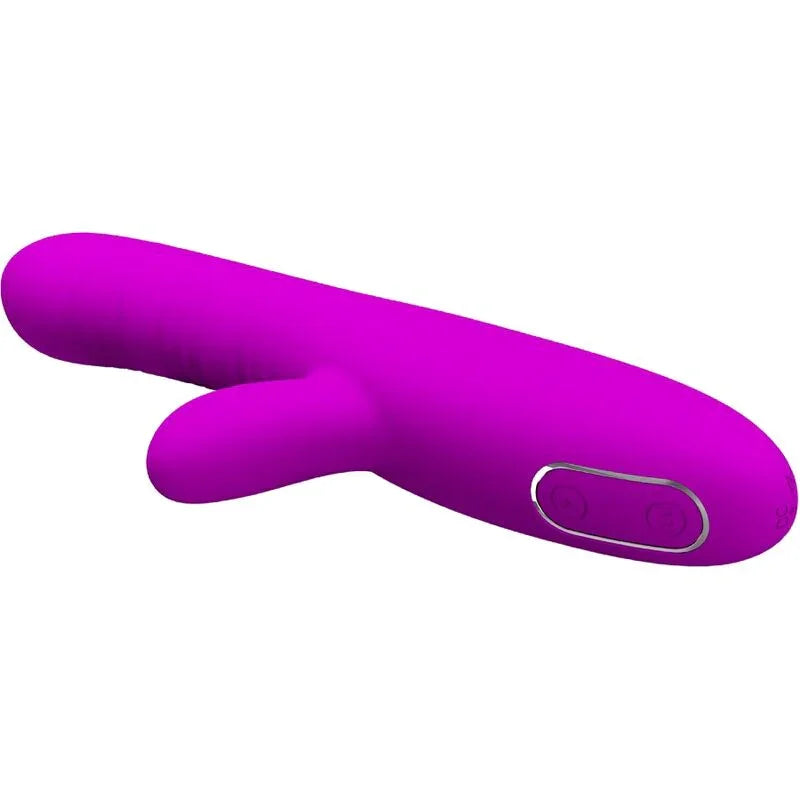 PRETTY LOVE - ANGELIQUE VIBRADOR MULTIFUNCIÓN + ESTIMULADOR DE CLÍTORIS MORADO - Nuvica