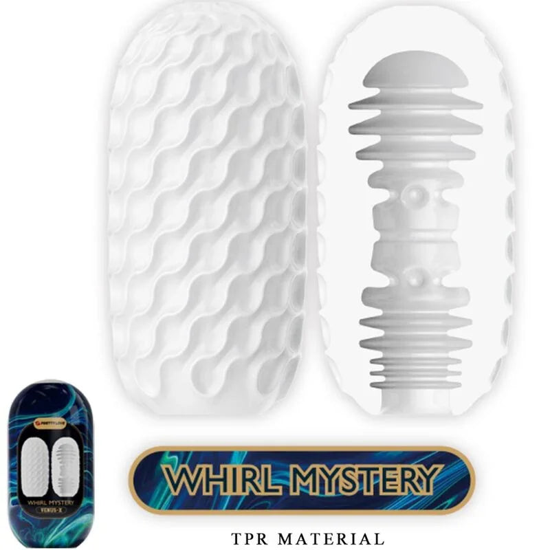 PRETTY LOVE - VENUS X 15 MASTURBADORES MASCULINOS SILICONA BLANCO - Nuvica