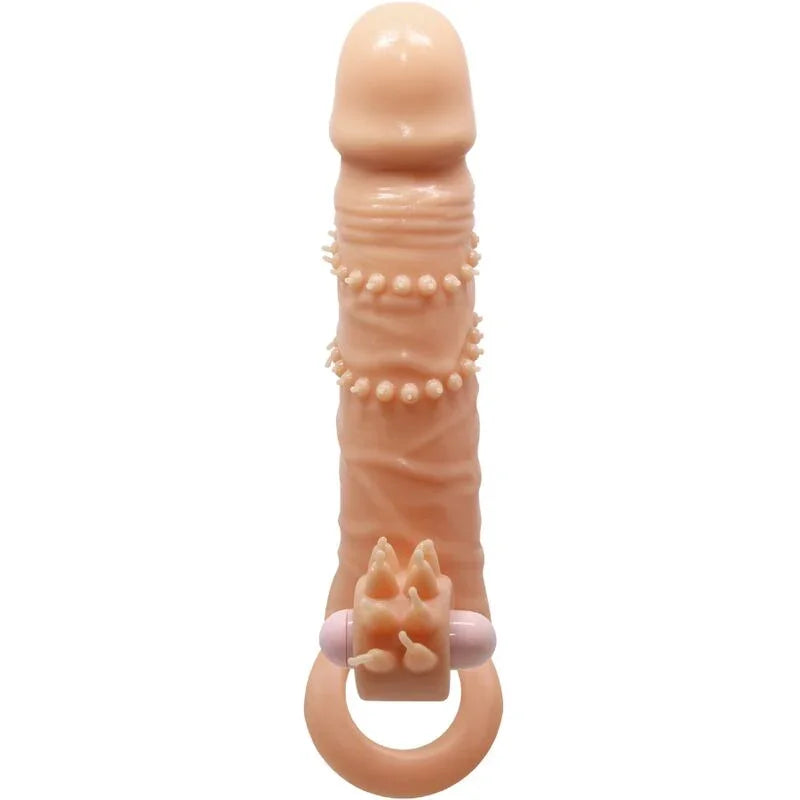 PRETTY LOVE - CONNOR FUNDA PARA PENE + ESTIMULADOR DE CLÍTORIS NATURAL - Nuvica
