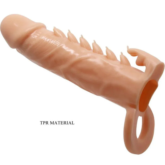 PRETTY LOVE - EMMIT FUNDA PARA PENE + ESTIMULADOR DE CLÍTORIS NATURAL - Nuvica