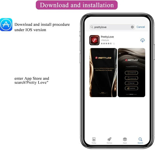 PRETTY LOVE - FRANZ MASAJEADOR & VIBRADOR APP GRATUTITA MORADO - Nuvica
