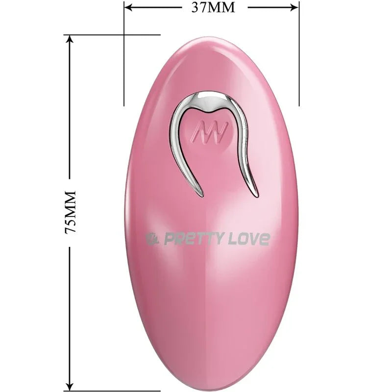 PRETTY LOVE - CAILEY PINZAS PARA PEZONES 10 VIBRACIONES CONTROL REMOTO ROSA - Nuvica