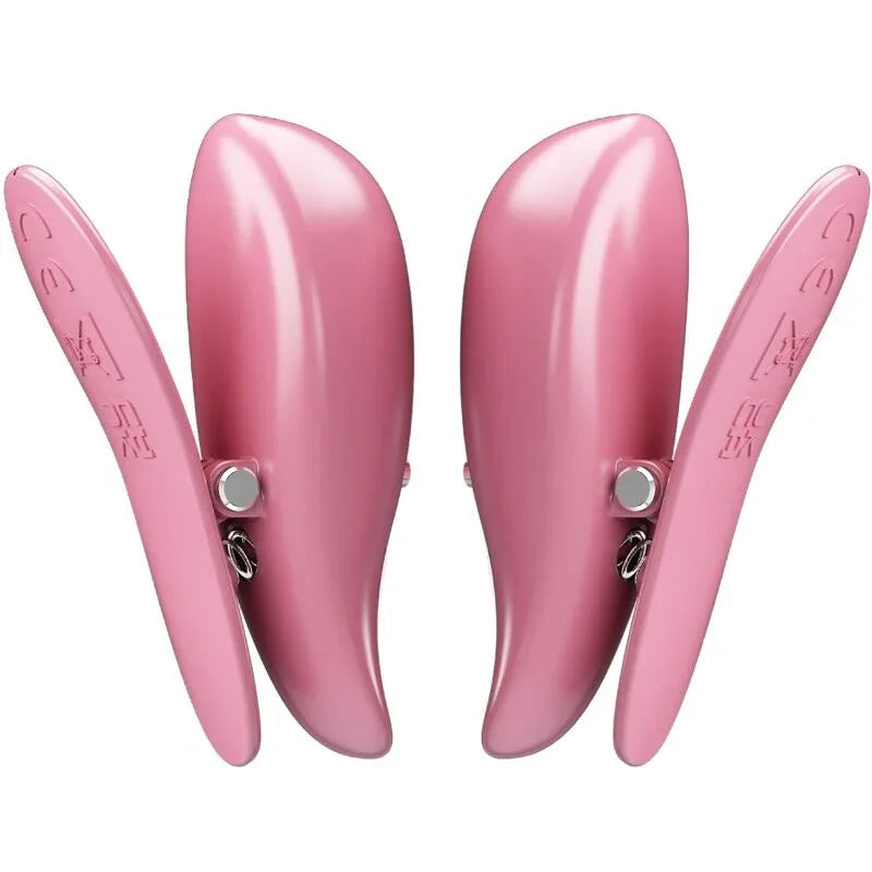PRETTY LOVE - CAILEY PINZAS PARA PEZONES 10 VIBRACIONES CONTROL REMOTO ROSA - Nuvica
