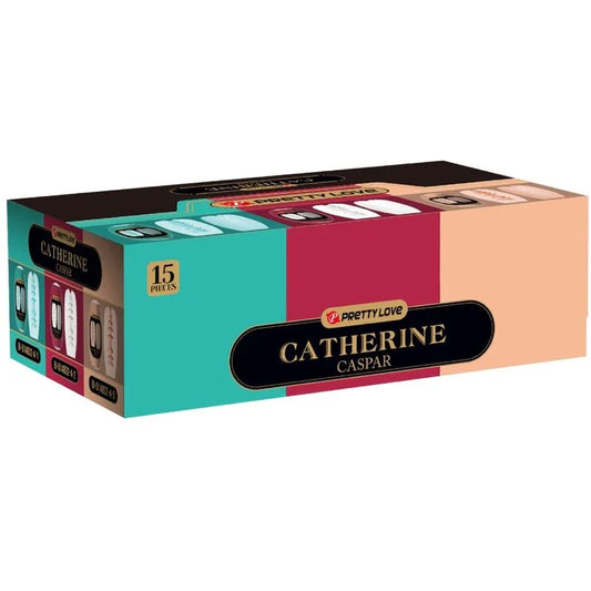 PRETTY LOVE - CASPAR PACK 15 MASTRUBADORES MASCULINOS VARIOS - Nuvica