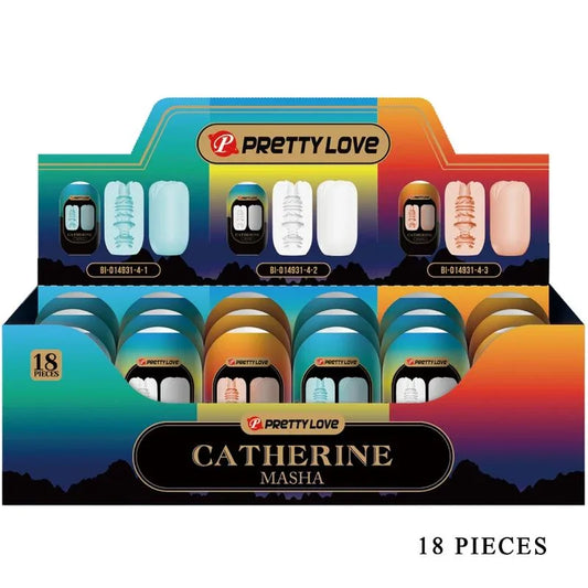 PRETTY LOVE - MASHA PACK 18 MASTRUBADORES MASCULINOS VARIOS - Nuvica