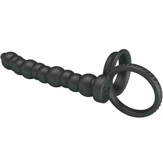 PRETTY LOVE - DILLION ANILLO PENE PARA DONLE PENETACIÓN NEGRO - Nuvica