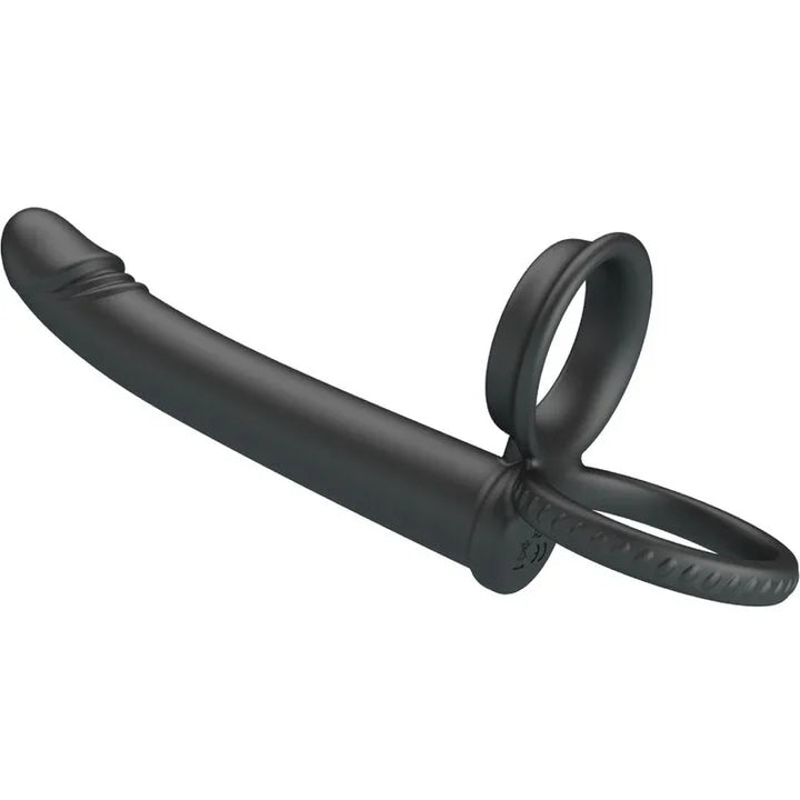 PRETTY LOVE - MOSES ANILLO DOBLE PENE PARA DONLE PENETACIÓN NEGRO - Nuvica