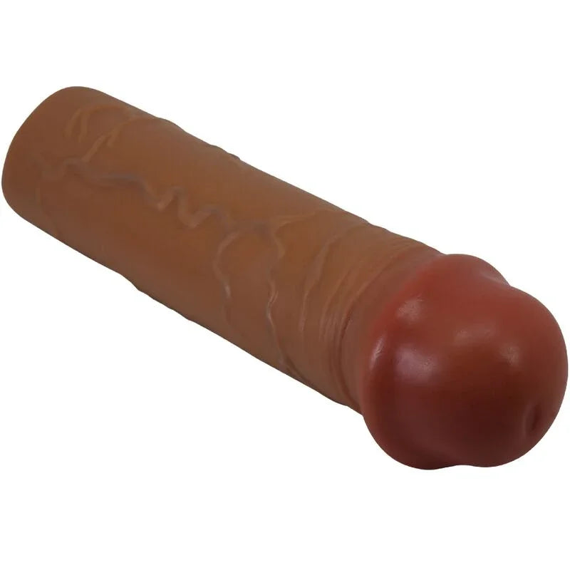 PRETTY LOVE - NILE FUNDA PARA PENE CON EXTENSIÓN DE 2.5 CM MULATO - Nuvica