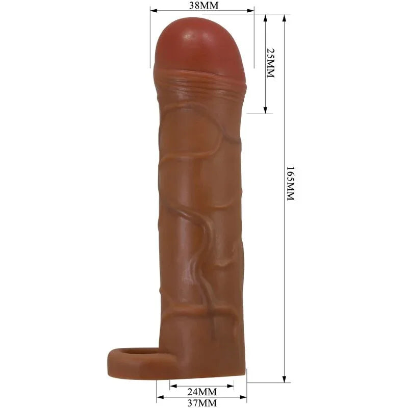 PRETTY LOVE - BUNION FUNDA PARA PENE CON EXTENSIÓN DE 2.5 CM MULATO - Nuvica