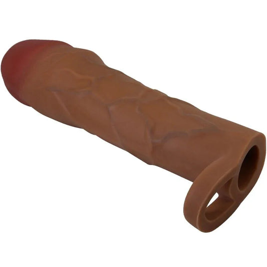 PRETTY LOVE - HANI FUNDA PARA PENE CON EXTENSIÓN DE 5 CM MULATO - Nuvica
