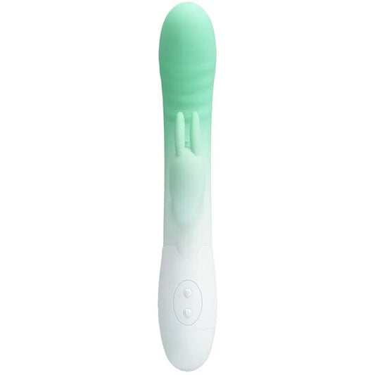 PRETTY LOVE - CERBERUS VIBRADOR RABBIT 3O VIBRACIONES VERDE - Nuvica