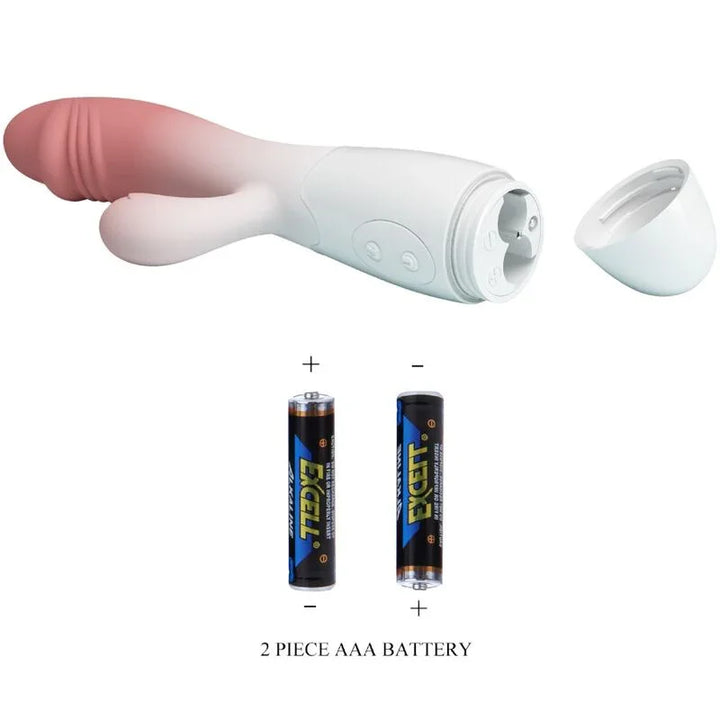 PRETTY LOVE - SNAPPY VIBRADOR RABBIT 3O VIBRACIONES ROSA - Nuvica