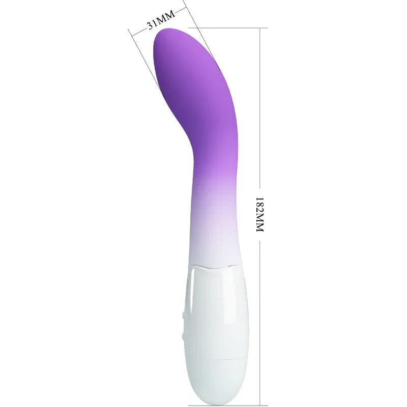 PRETTY LOVE - BISHOP VIBRADOR PUNTO G 30 VIBRACIONES MORADO - Nuvica