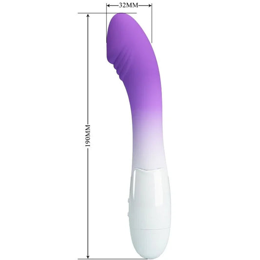 PRETTY LOVE - ELEMENTAL VIBRADOR PUNTO G 30 VIBRACIONES MORADO - Nuvica