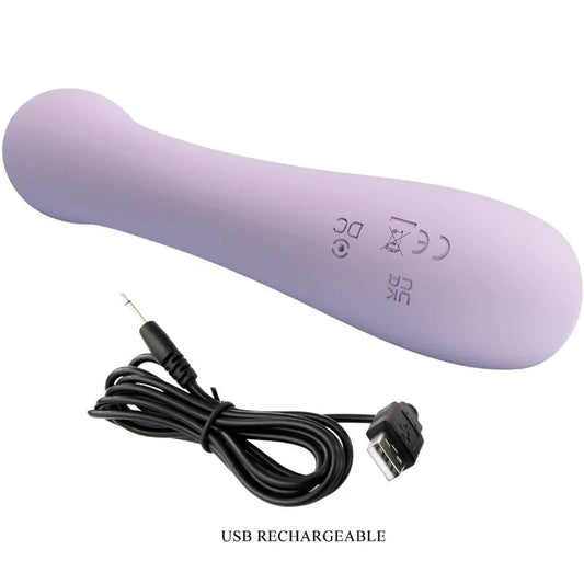 PRETTY LOVE - ROSOLYN VIBRADOR RABBIT 10 VIBRACIONES MORADO - Nuvica