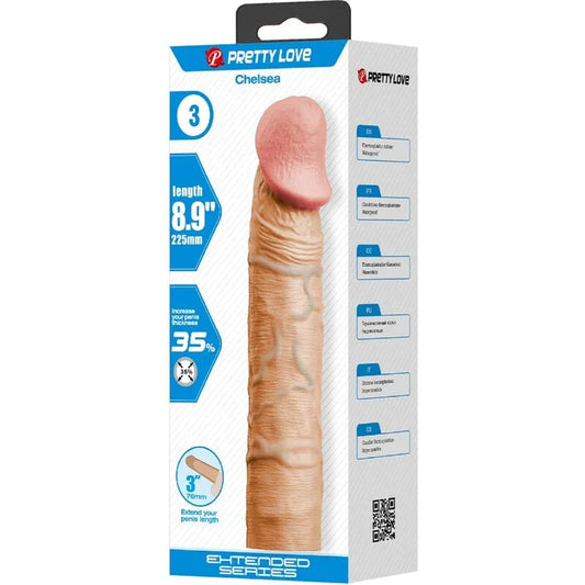 PRETTY LOVE - CHELSEA FUNDA PENE CON EXTENSIÓN DE 7.6 CM NATURAL - Nuvica
