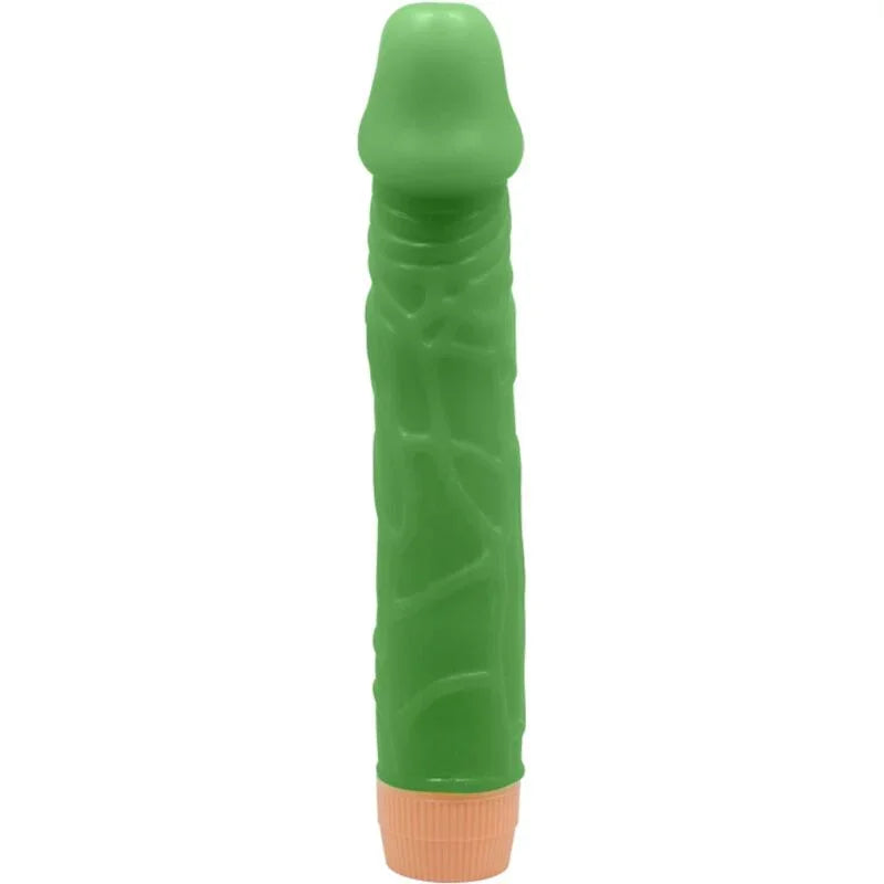 BAILE - BILL VIBRADOR REALÍSTICO 22.5 CM VERDE - Nuvica
