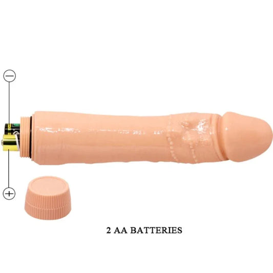 BAILE - DYBBUK VIBRADOR REALÍSTICO 24 CM NATURAL - Nuvica