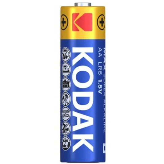 KODAK - MAX PILA ALCALINA AA LR6 PACK*20 PILAS - Nuvica