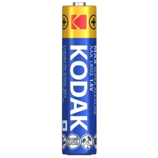 KODAK - MAX PILA ALCALINA AAA LR03 PACK*20 PILAS - Nuvica