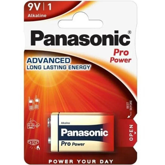 PANASONIC - PRO POWER PILA ALCALINA 9V LR61 BLISTER*1 - Nuvica