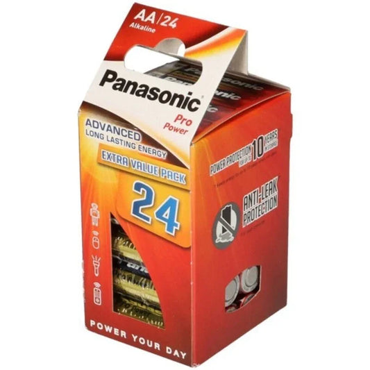 PANASONIC - PRO POWER PILA ALCALINA AA LR6 PACK*24 - Nuvica