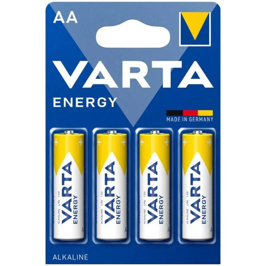 VARTA - ENERGY PILA ALCALINA AA LR6 BLISTER*4 - Nuvica