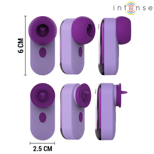 INTENSE - SABRINA TRAVEL SET ESTIMULADOR DE CLÍTORIS VIOLETA - Nuvica