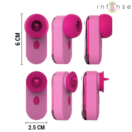 INTENSE - SABRINA TRAVEL SET ESTIMULADOR DE CLÍTORIS ROSA - Nuvica