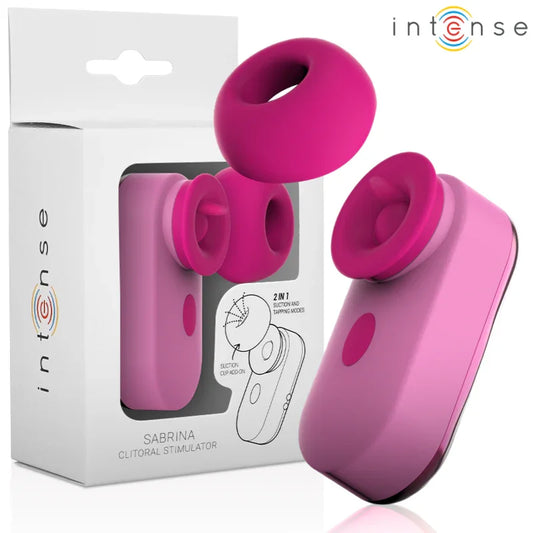 INTENSE - SABRINA TRAVEL SET ESTIMULADOR DE CLÍTORIS ROSA - Nuvica