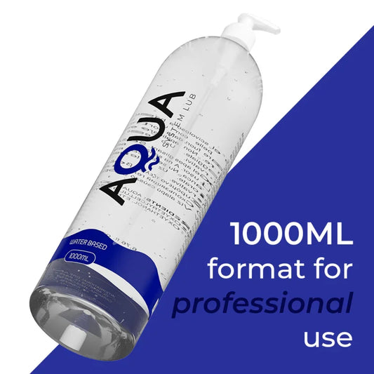 AQUA QUALITY - LUBRICANTE BASE DE AGUA 1000 ML - Nuvica