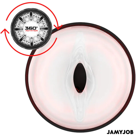 JAMYJOB - STORM MASTURBADOR VAGINA AUTOMÁTICO 10 MODOS ROTACIÓN Y EMPUJE - Nuvica
