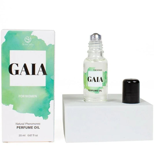 SECRETPLAY - GAIA PERFUME NATURAL FEROMONAS EN ACEITE PARA MUJER 20 ML - Nuvica