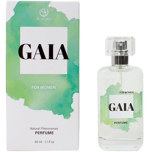 SECRETPLAY - GAIA PERFUME NATURAL FEROMONAS SPRAY PARA MUJER 50 ML - Nuvica