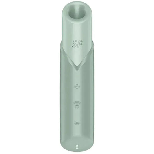 SATISFYER - NAUGHTY KISS ESTIMULADOR CLÍTORIS POR ONDAS VERDE AGUA - Nuvica