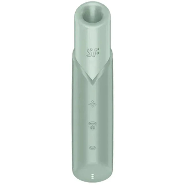 SATISFYER - NAUGHTY KISS ESTIMULADOR CLÍTORIS POR ONDAS VERDE AGUA - Nuvica