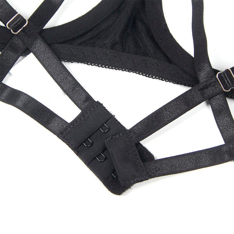 SUBBLIME - 955199 SET SUJETADOR CON LAZO NEGRO AJUSTABLE S/M - Nuvica
