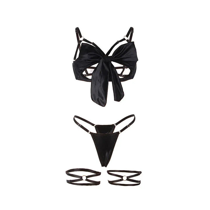 SUBBLIME - 955205 SET SUJETADOR CON LAZO NEGRO AJUSTABLE L/XL - Nuvica